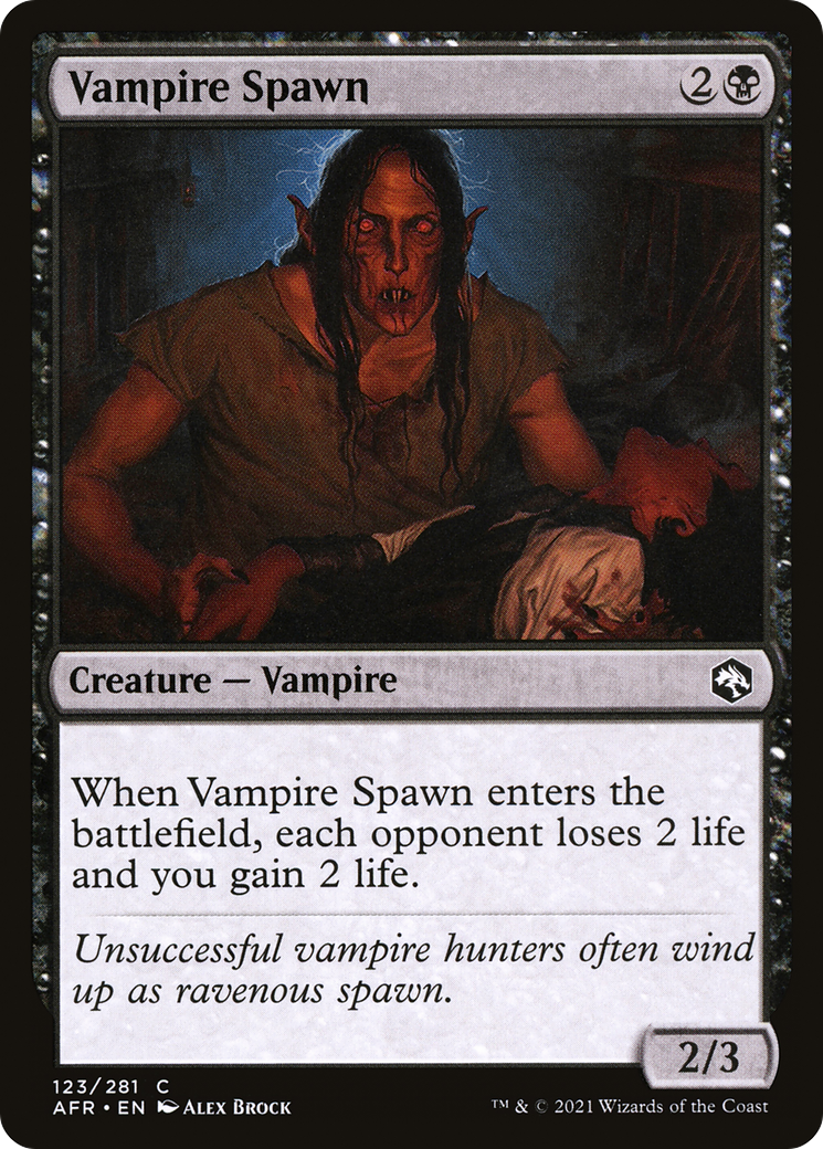 Vampire Spawn (AFR-123) - Adventures in the Forgotten Realms