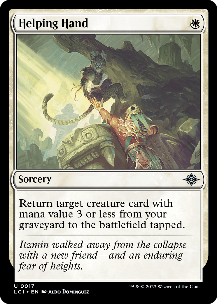 Helping Hand (LCI-017) - The Lost Caverns of Ixalan