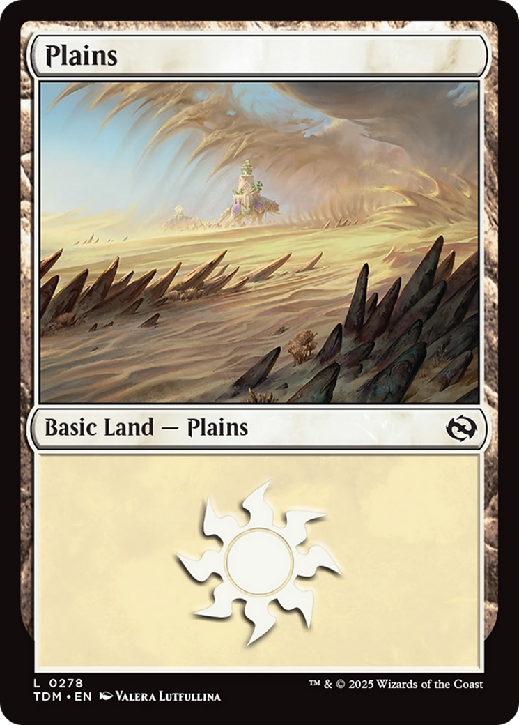 Plains (0278) (TDM-278) - Tarkir: Dragonstorm