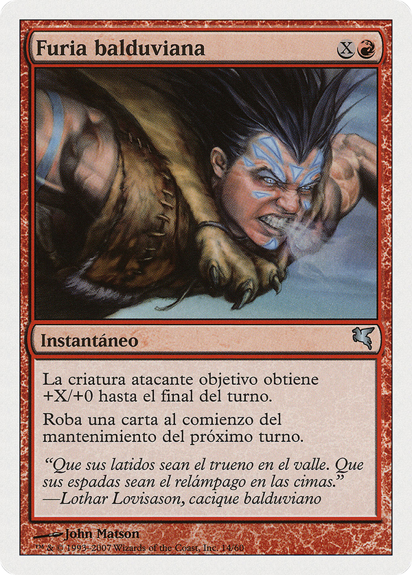 Balduvian Rage (Spanish) - "Furia balduviana" (I14) (PSAL-I14) - Salvat 2005
