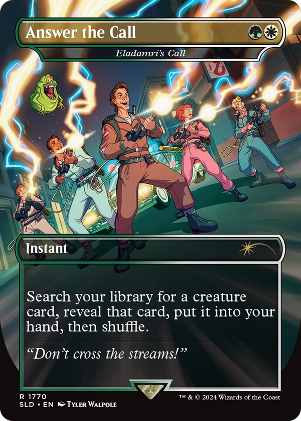 Answer the Call - Eladamri's Call (SLD-1770) - Secret Lair Drop / Answer the Call (Borderless)