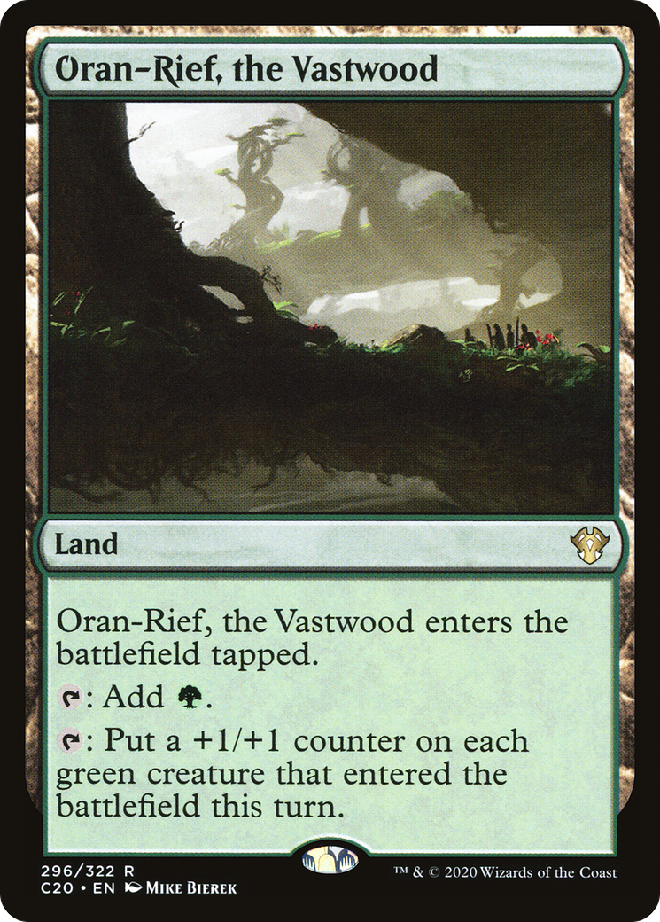 Oran-Rief, the Vastwood (C20-296) - Commander 2020