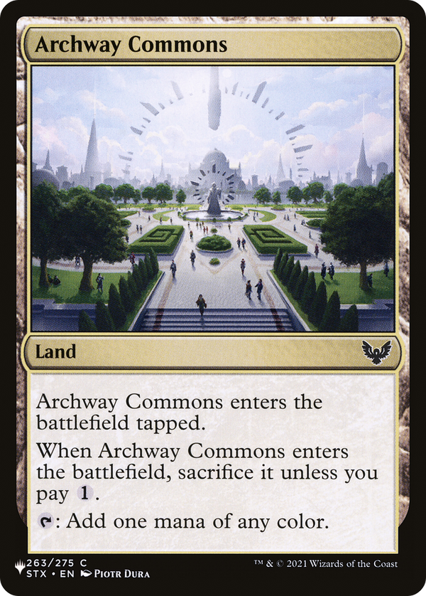 Archway Commons (LIST-263/275) - The List