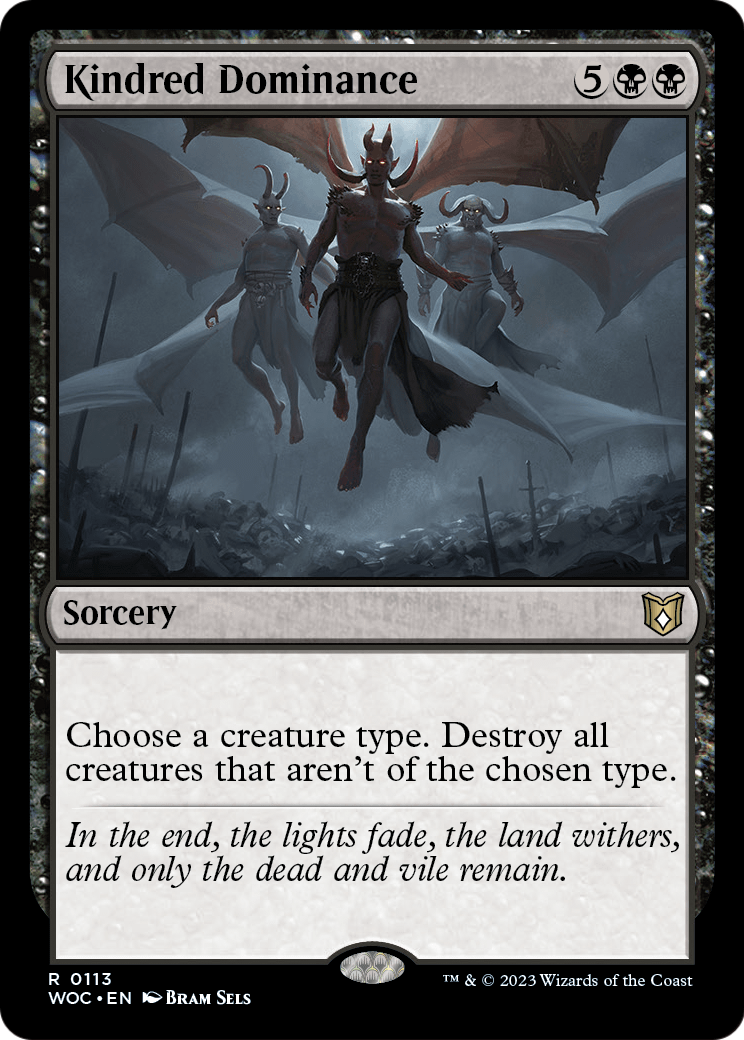 Kindred Dominance (WOC-113) - Wilds of Eldraine Commander