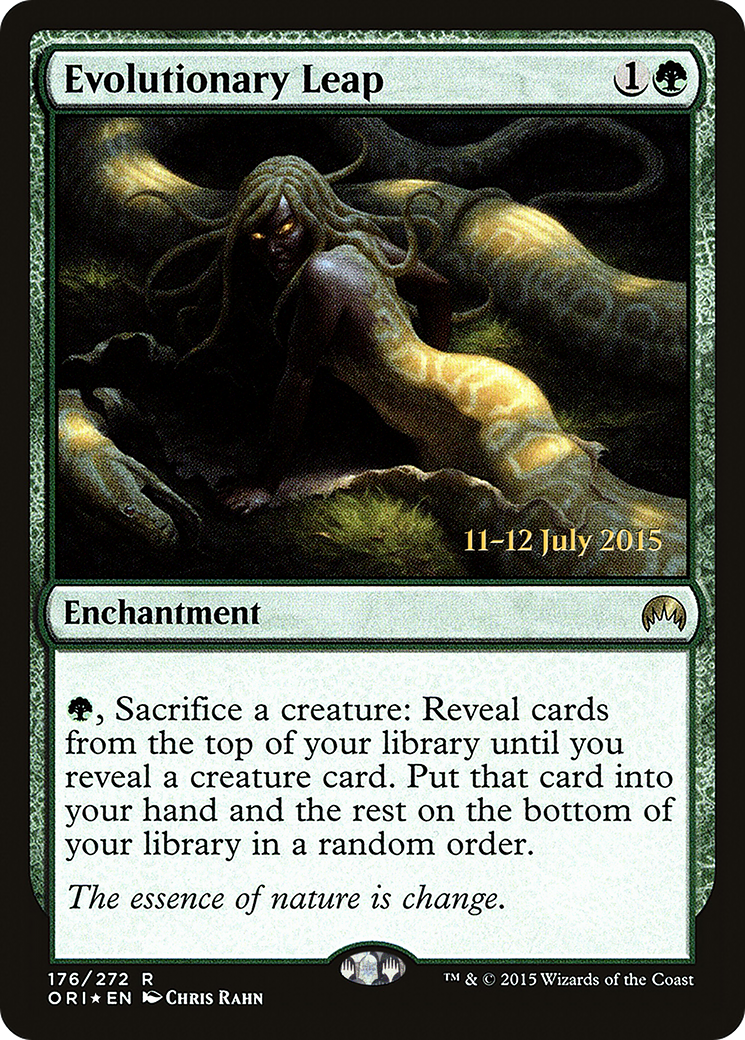 Evolutionary Leap (PRE-176) - Magic Origins Promos Foil