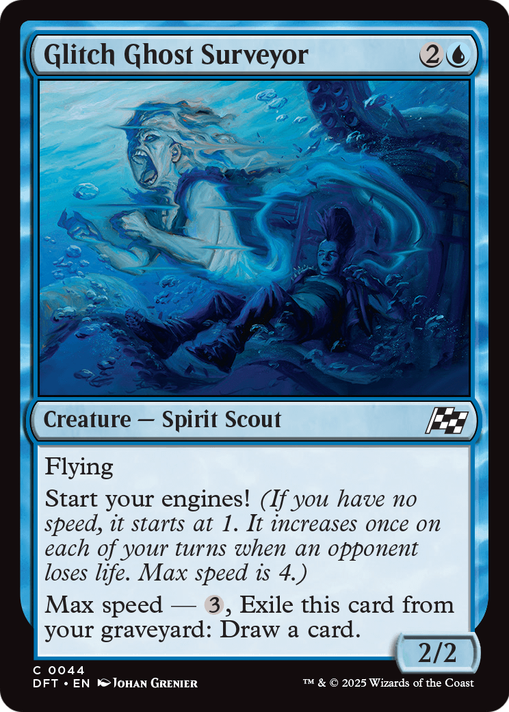 Glitch Ghost Surveyor (DFT-044) - Aetherdrift