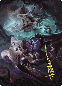 Conceited Witch // Conceited Witch (AWOE-011) - Wilds of Eldraine Art Series (Borderless)