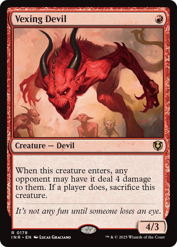 Vexing Devil (INR-178) - Innistrad Remastered Foil
