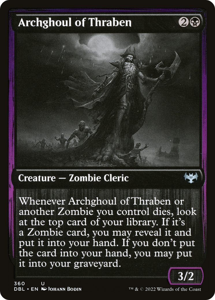 Archghoul of Thraben (DBL-360) - Innistrad: Double Feature Foil