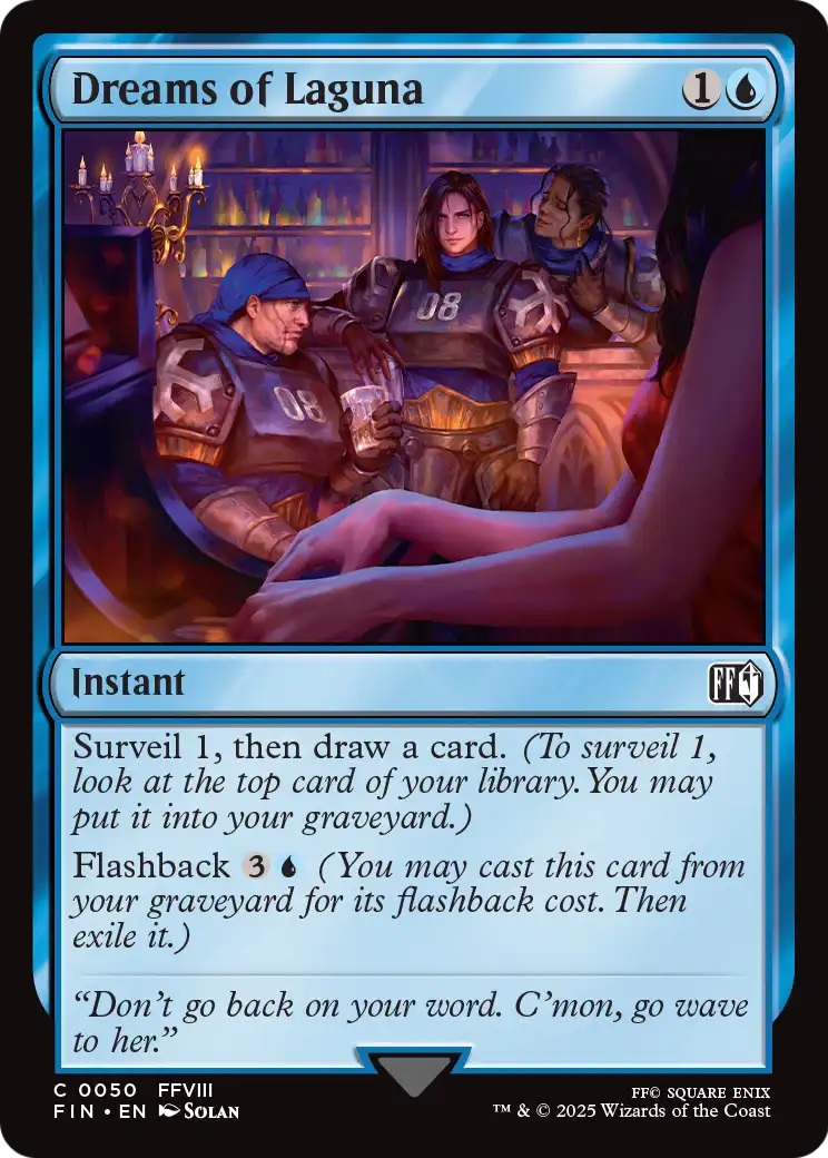Dreams of Laguna (FIN-050) - FINAL FANTASY Foil
