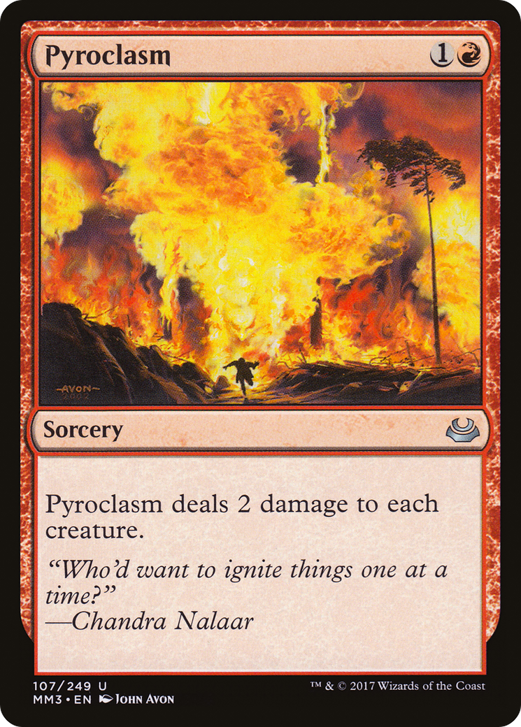Pyroclasm (MM3-107) - Modern Masters 2017