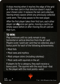 Foraging Squirrels // Foraging Squirrels (cont'd) (MMH2-002) - Modern Horizons 2 Minigames Foil