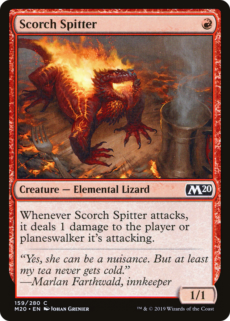 Scorch Spitter (M20-159) - Core Set 2020 Foil