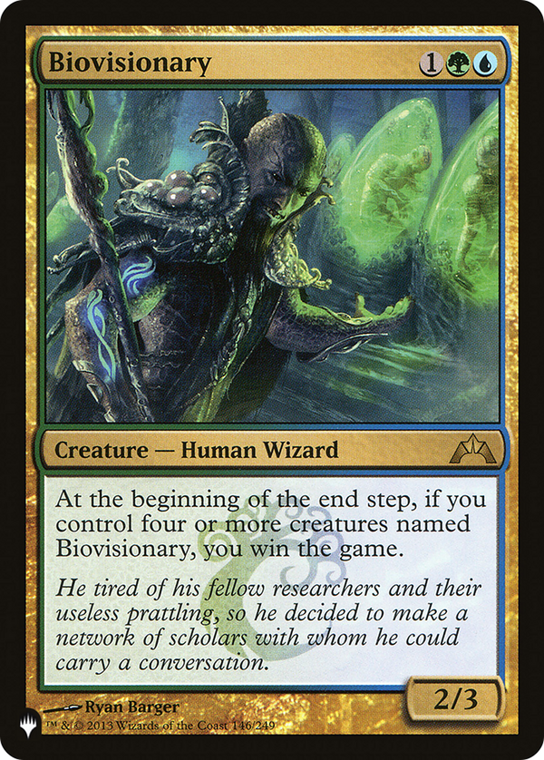 Biovisionary (LIST-146/249) - The List