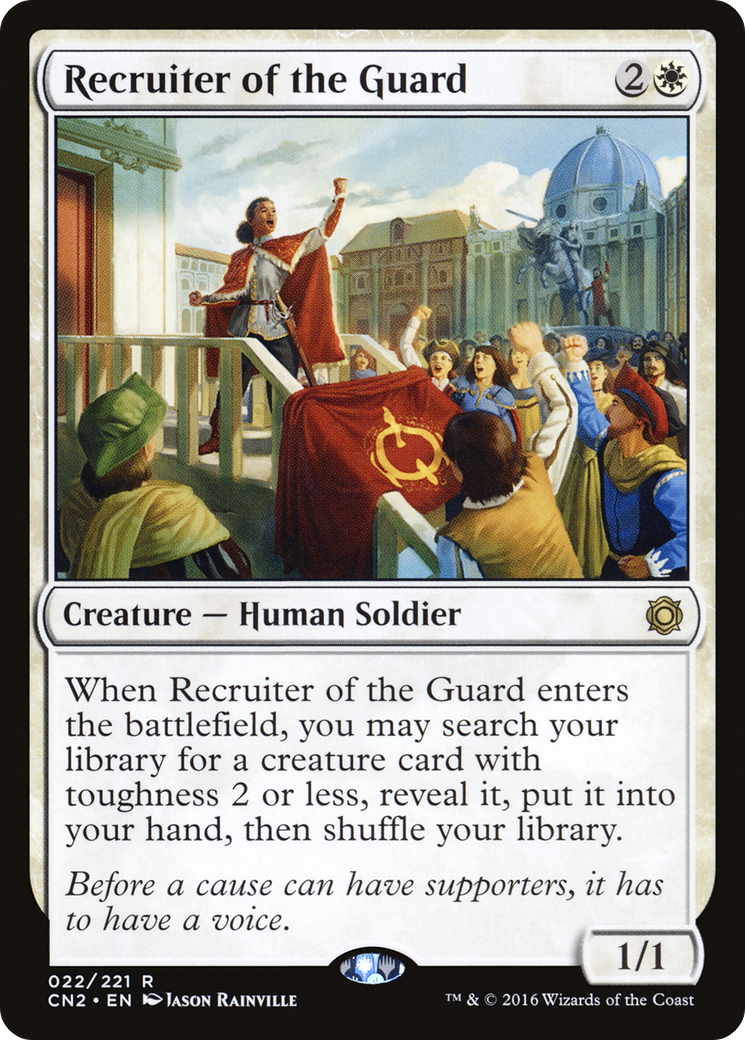 Recruiter of the Guard (CN2-022) - Conspiracy: Take the Crown Foil
