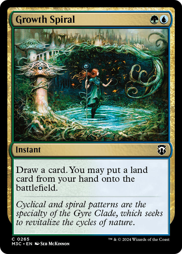 Growth Spiral (M3C-265) - Modern Horizons 3 Commander