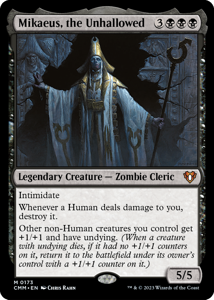 Mikaeus, the Unhallowed (CMM-173) - Commander Masters