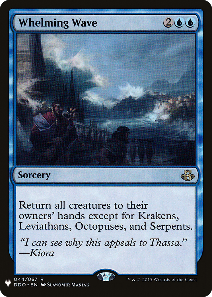 Whelming Wave (LIST-044/067) - The List