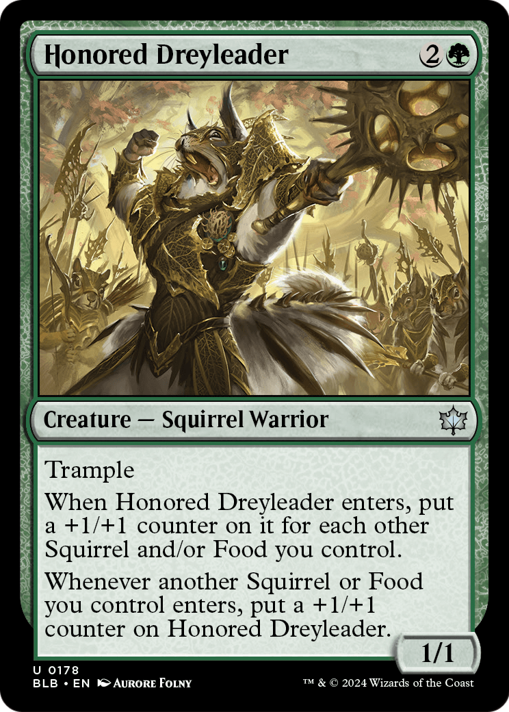 Honored Dreyleader (BLB-178) - Bloomburrow