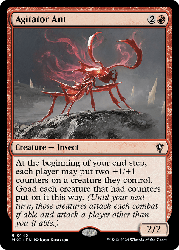 Agitator Ant (MKC-145) - Murders at Karlov Manor Commander
