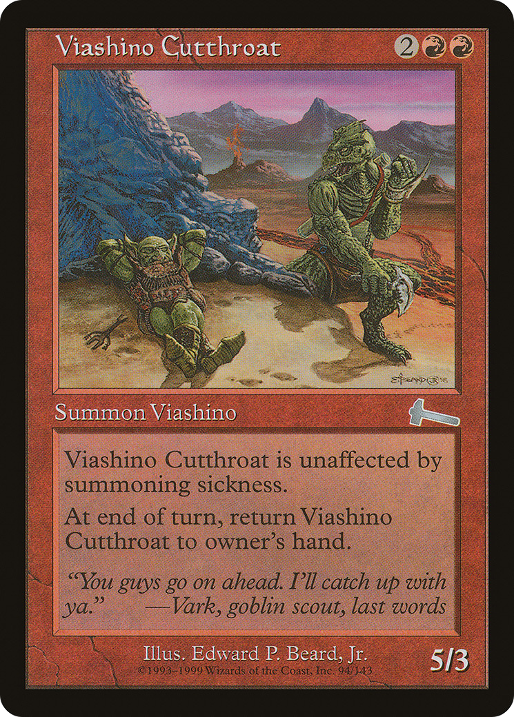 Viashino Cutthroat (ULG-094) - Urza's Legacy