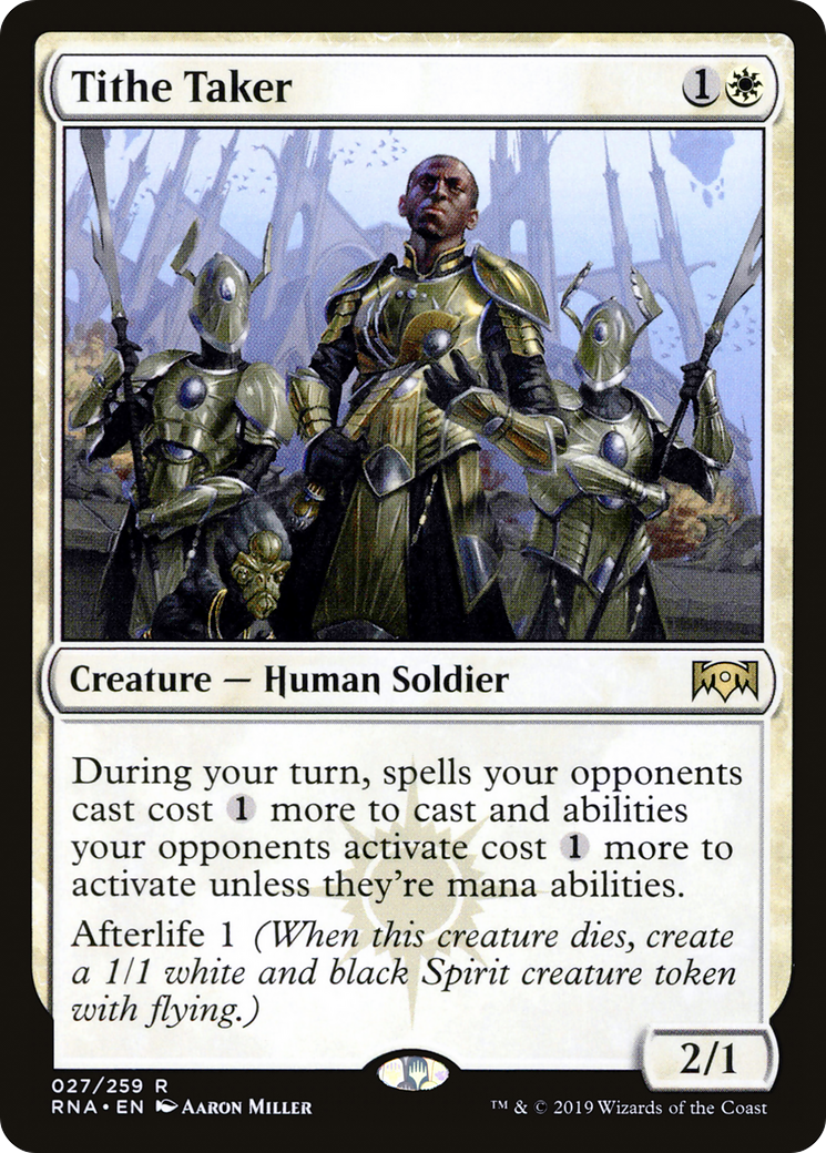 Tithe Taker (RNA-027) - Ravnica Allegiance Foil