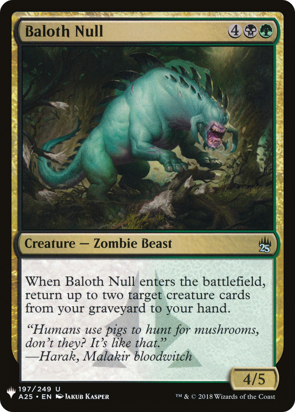 Baloth Null (LIST-197) - The List