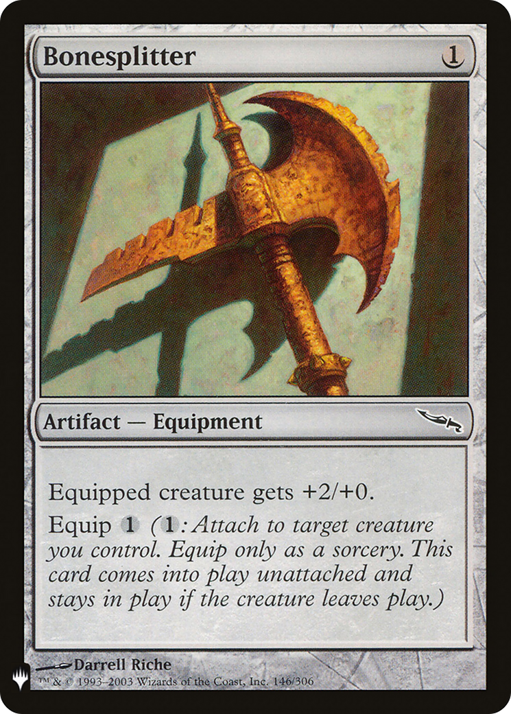 Bonesplitter (LIST-146) - The List
