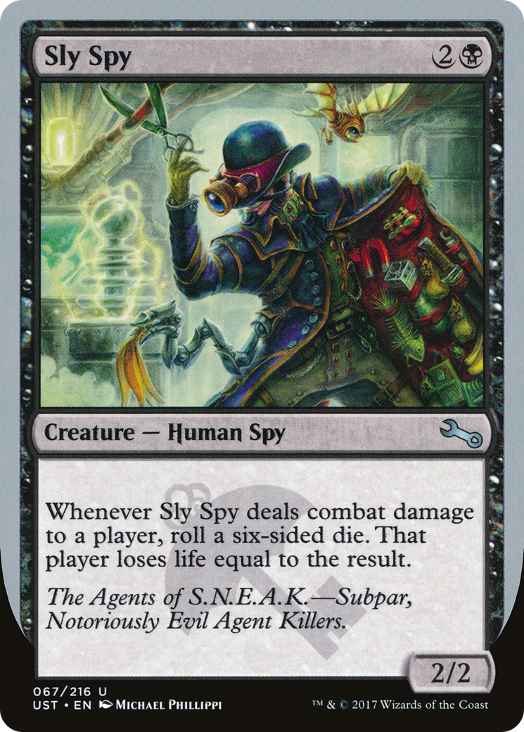 Sly Spy (F) (UST-067) - Unstable Foil