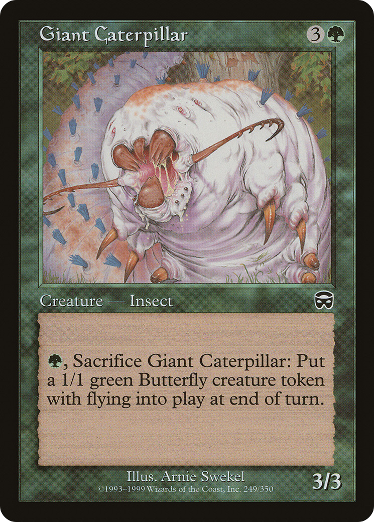 Giant Caterpillar (MMQ-249) - Mercadian Masques