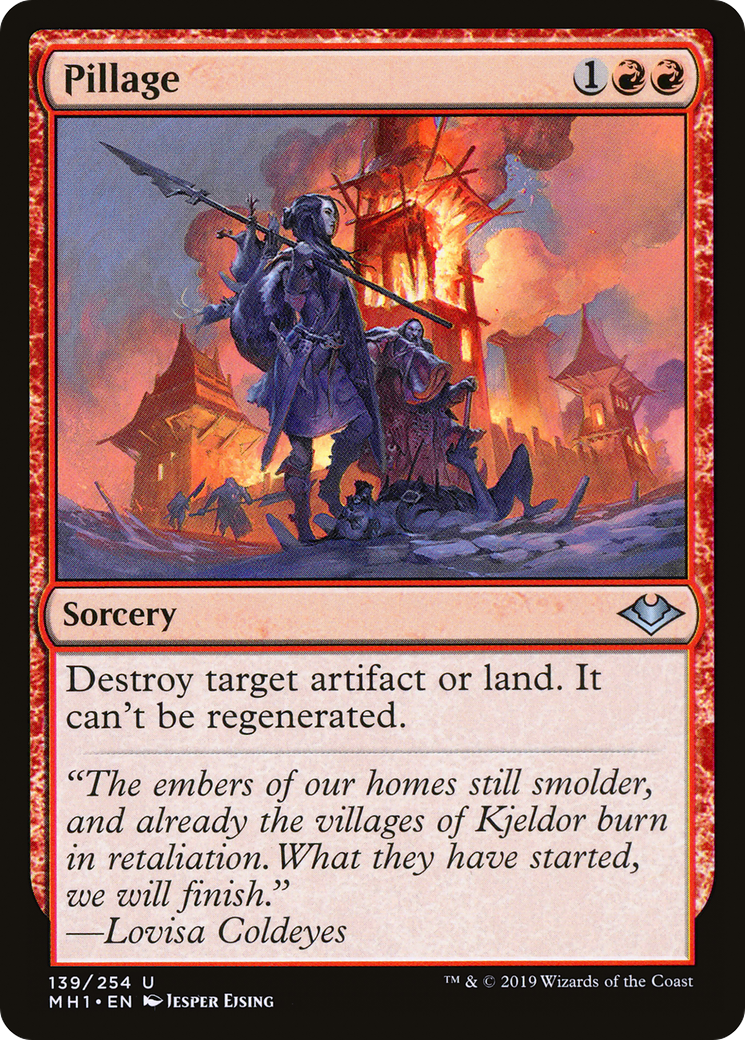 Pillage (MH1-139) - Modern Horizons