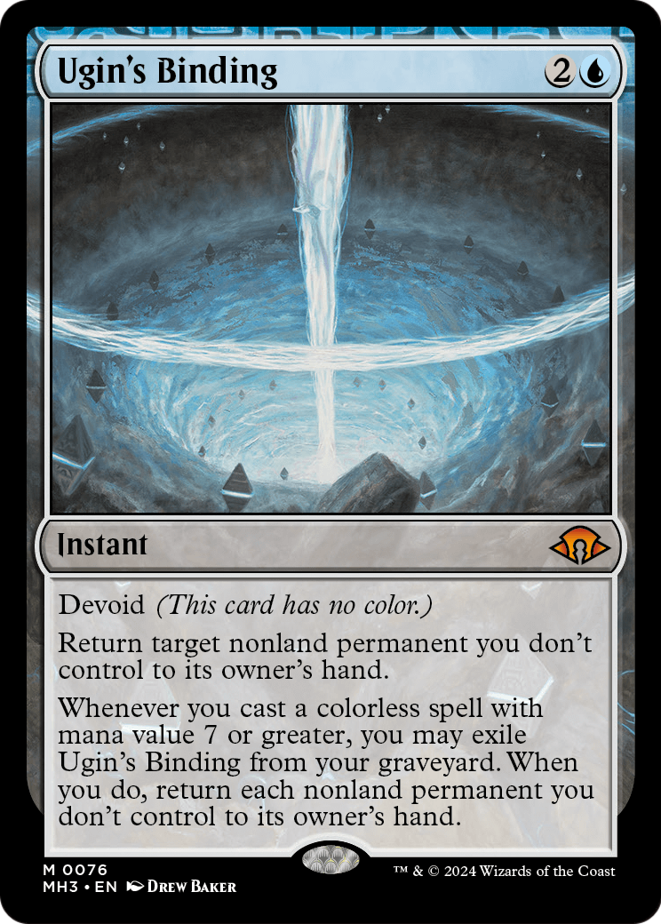 Ugin's Binding (MH3-076) - Modern Horizons 3: (devoid)