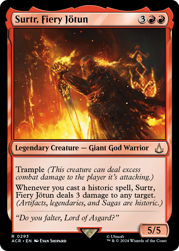 Surtr, Fiery Jotun (ACR-293) - Assassin's Creed