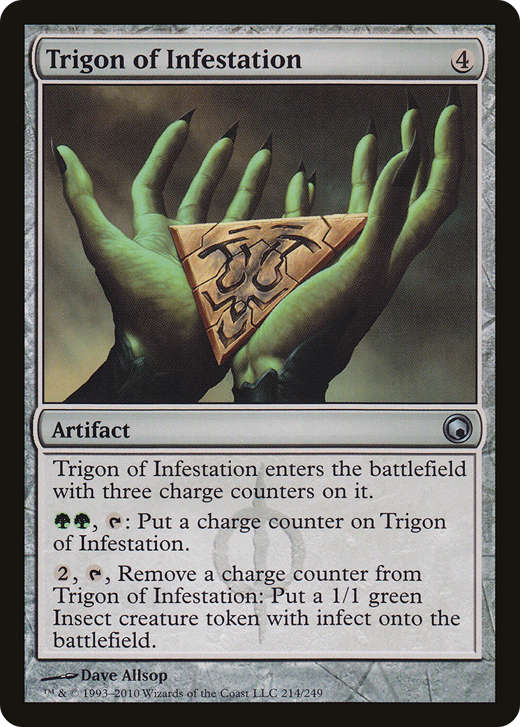 Trigon of Infestation (SOM-214) - Scars of Mirrodin