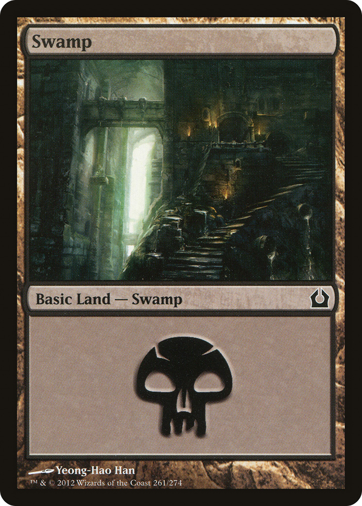 Swamp (261) (RTR-261) - Return to Ravnica Foil