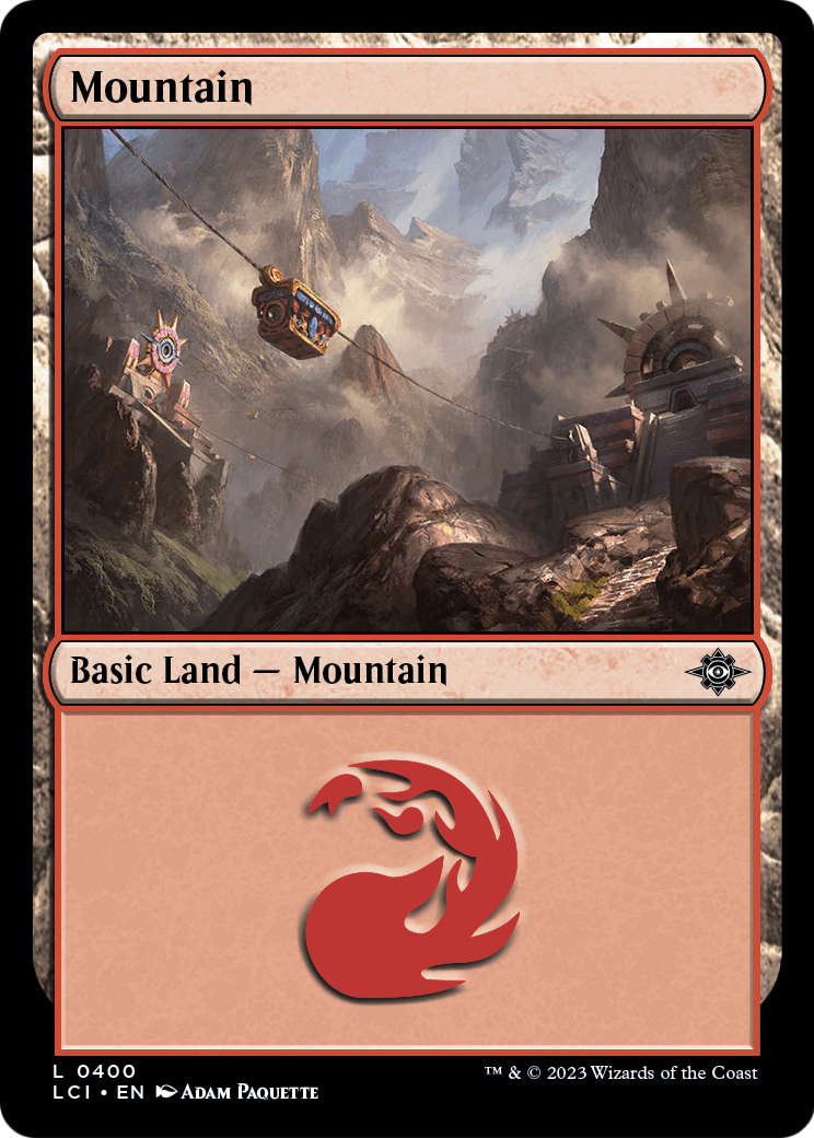 Mountain (0400) (LCI-400) - The Lost Caverns of Ixalan Foil
