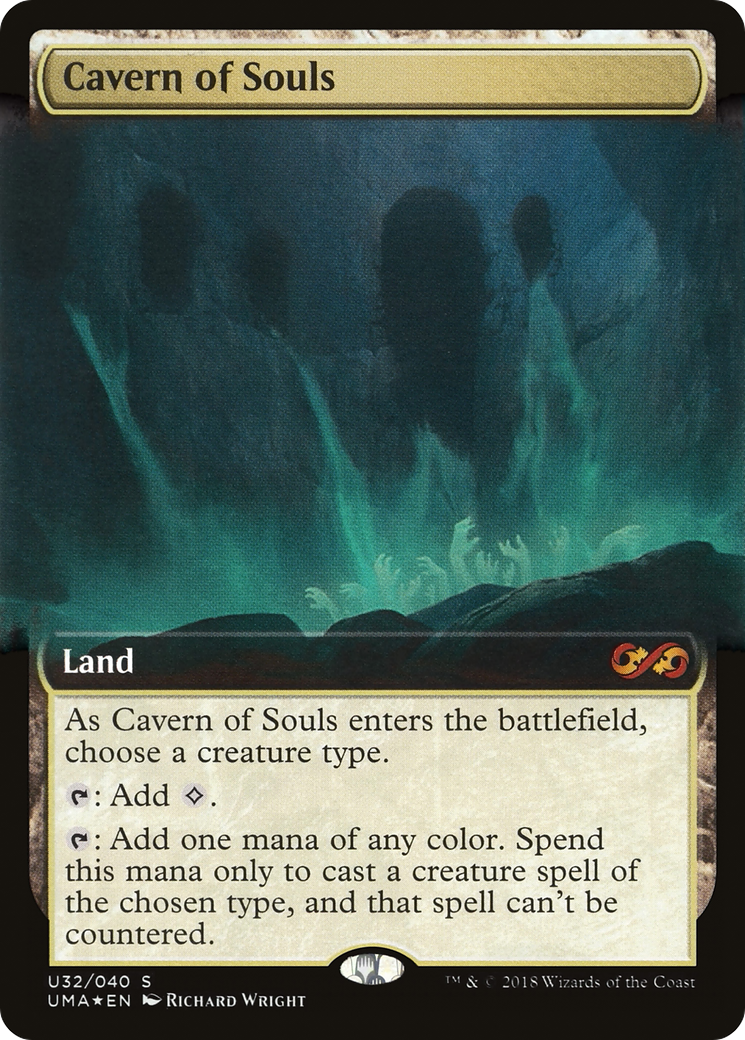 Cavern of Souls (UMA:BT-U32) - Ultimate Box Topper: (Extended Art) Foil