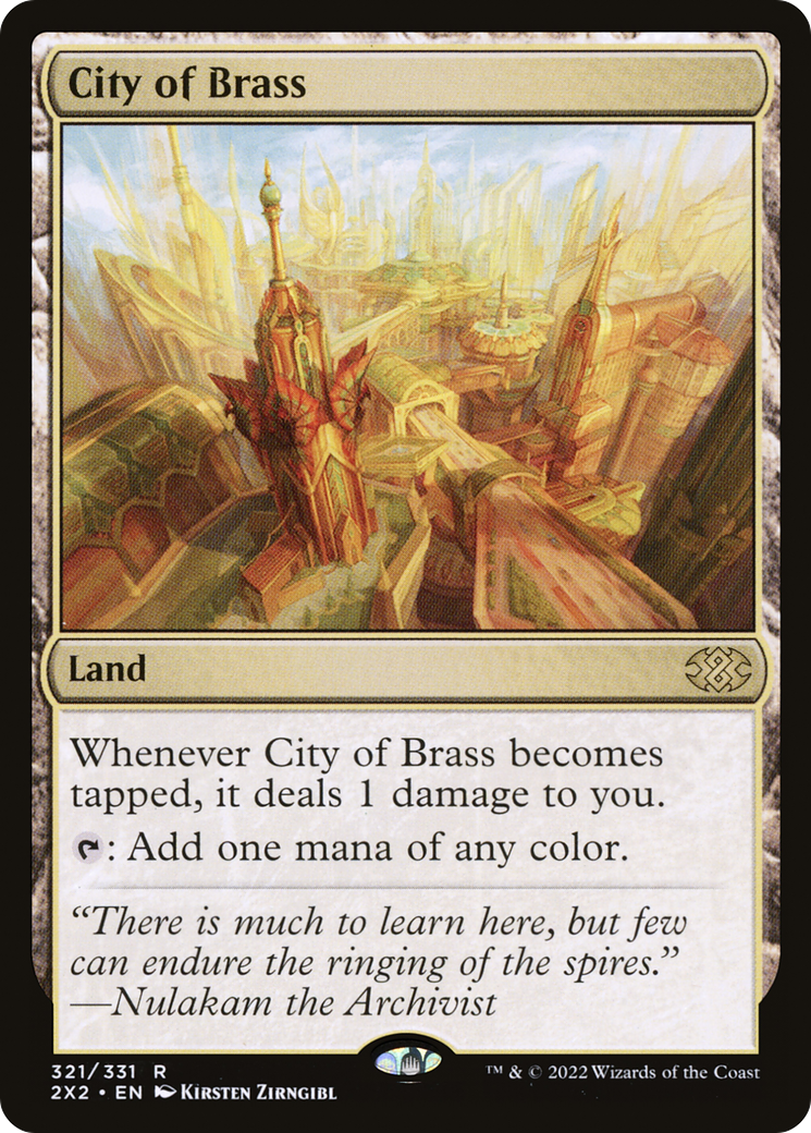 City of Brass (2X2-321) - Double Masters 2022