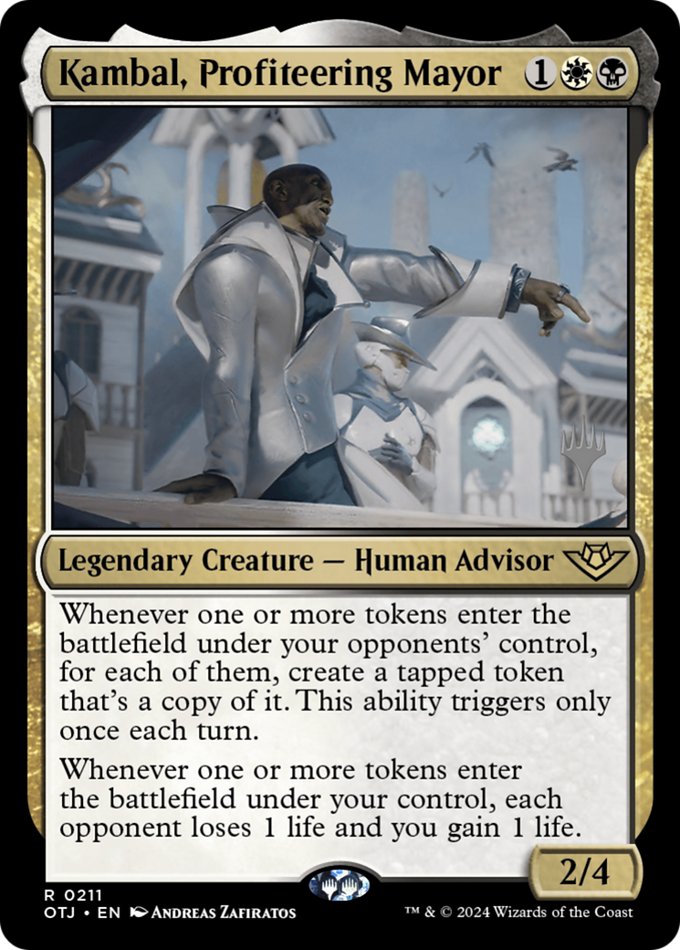 Kambal, Profiteering Mayor (PPOTJ-211) - Outlaws of Thunder Junction Promos
