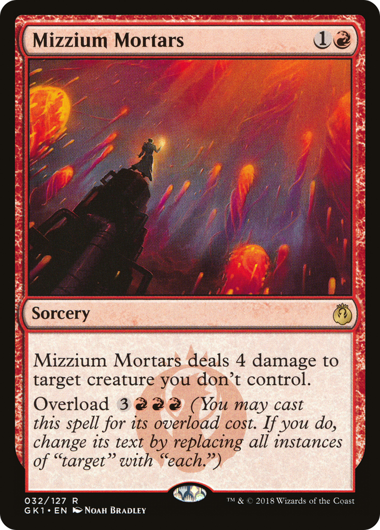 Mizzium Mortars (GR1-032) - GRN Guild Kit