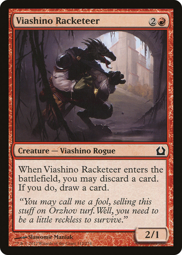 Viashino Racketeer (RTR-112) - Return to Ravnica