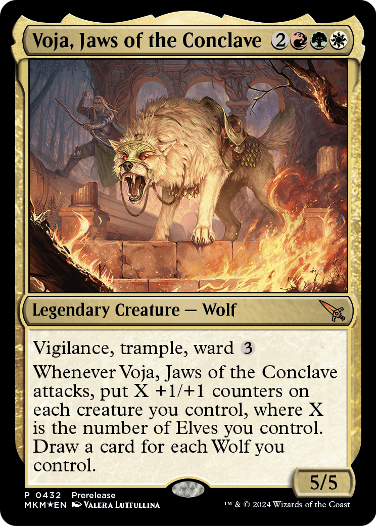 Voja, Jaws of the Conclave (PRE-432) - Murders at Karlov Manor Foil