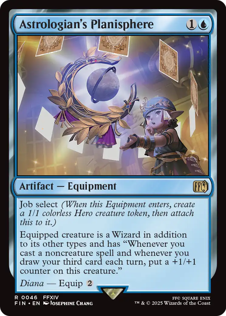 Astrologian's Planisphere (FIN-046) - FINAL FANTASY Foil