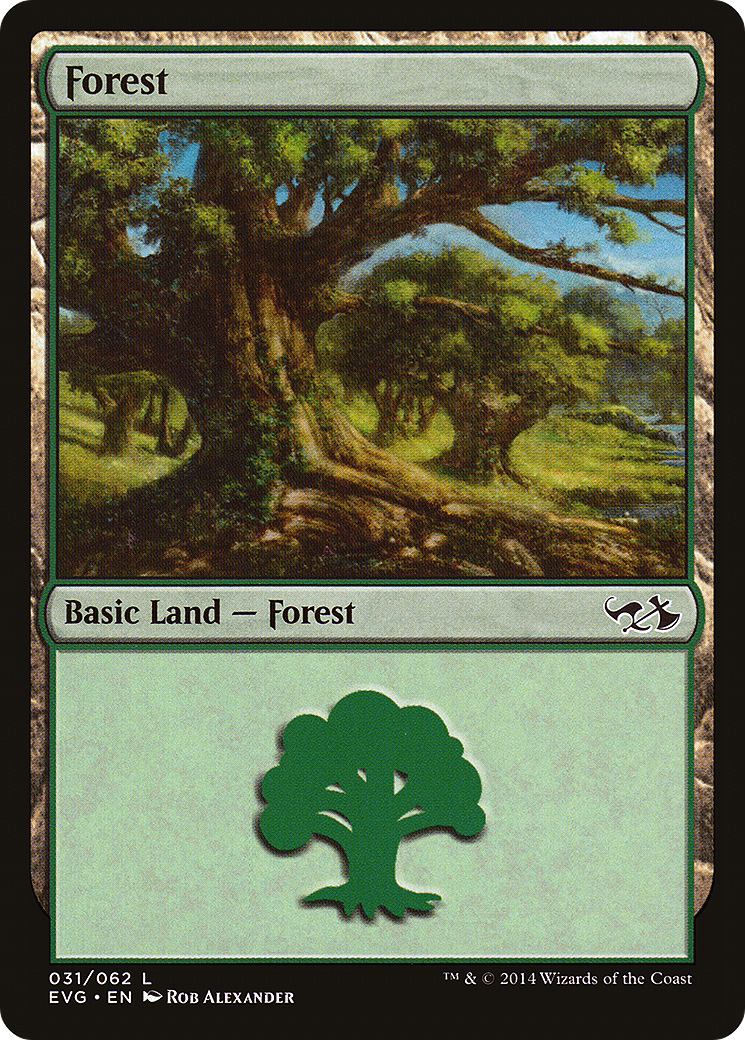Forest (31) (Elves vs Goblins) (DD3-031) - Duel Decks Anthology: Elves vs. Goblins