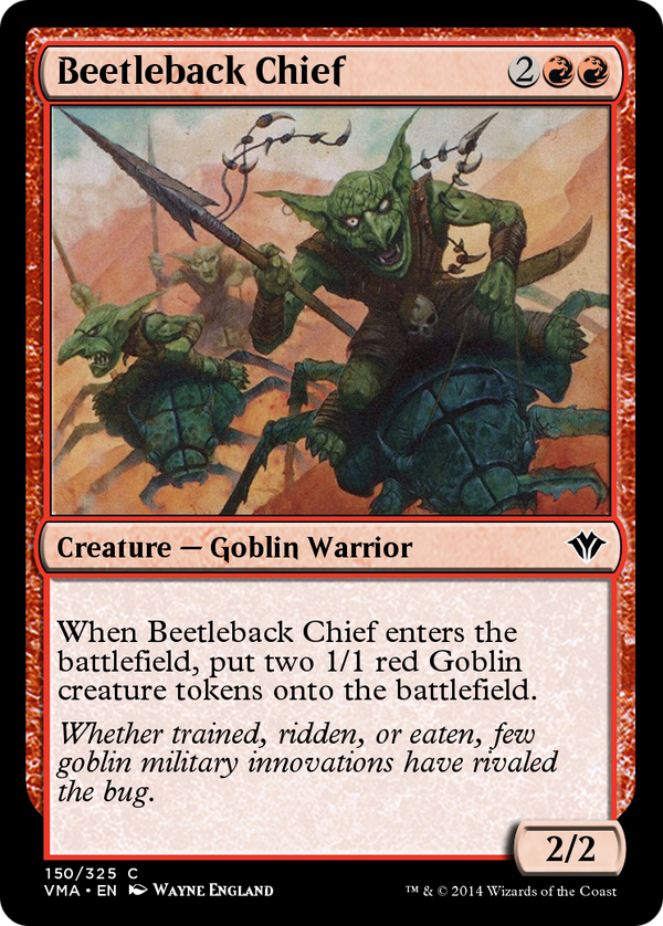 Beetleback Chief (VMA-150) - Vintage Masters