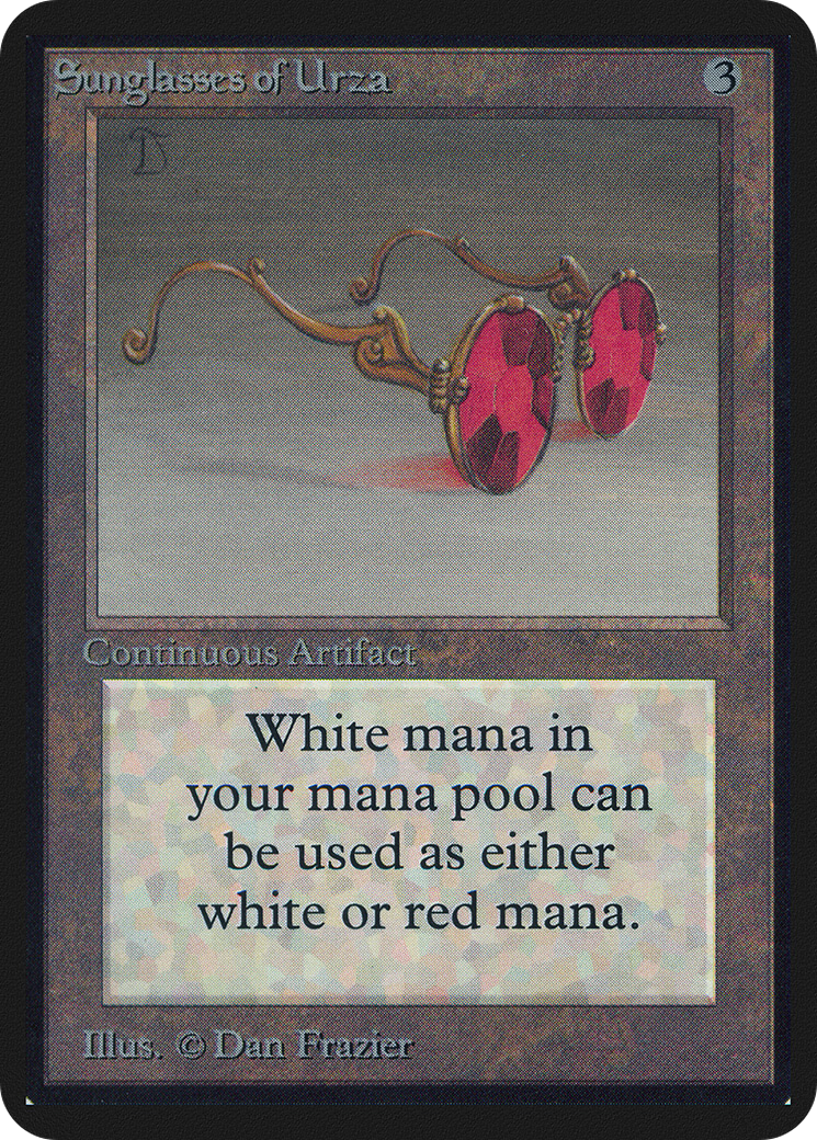 Sunglasses of Urza (LEA-) - Limited Edition Alpha