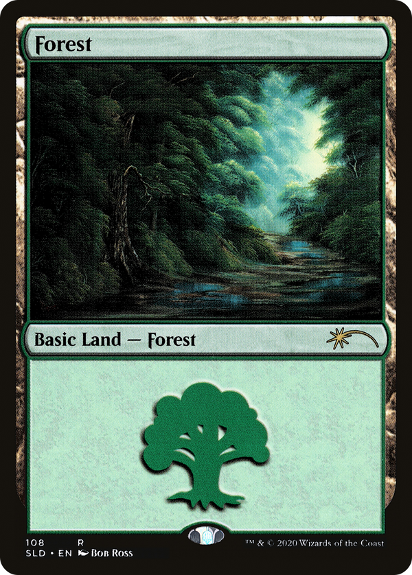 Forest (108) (Bob Ross) (SLD-108) - Secret Lair Drop