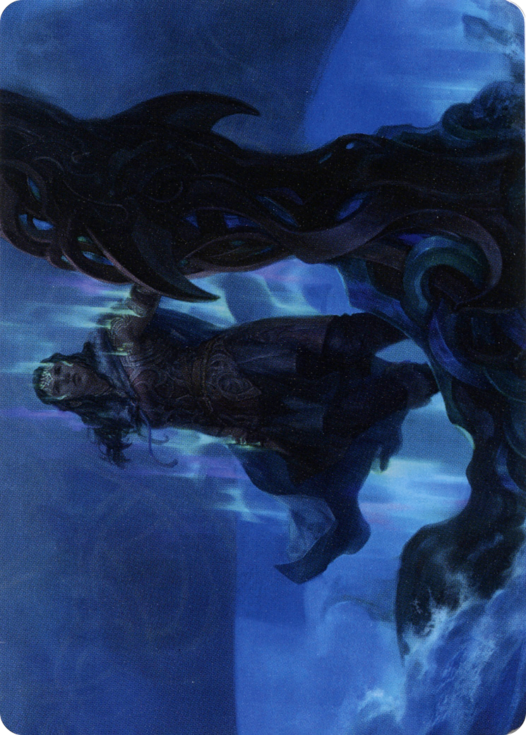 Cosima, God of the Voyage Art Card (ASKHM-012) - Art Series: Kaldheim (Borderless)