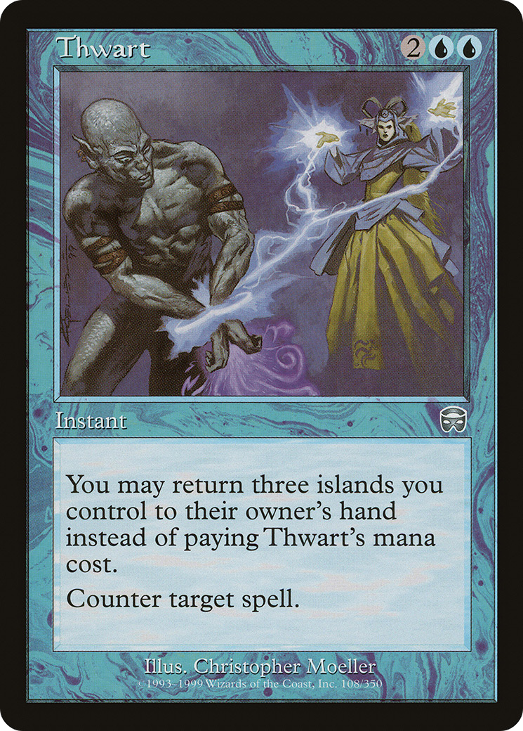 Thwart (MMQ-108) - Mercadian Masques Foil