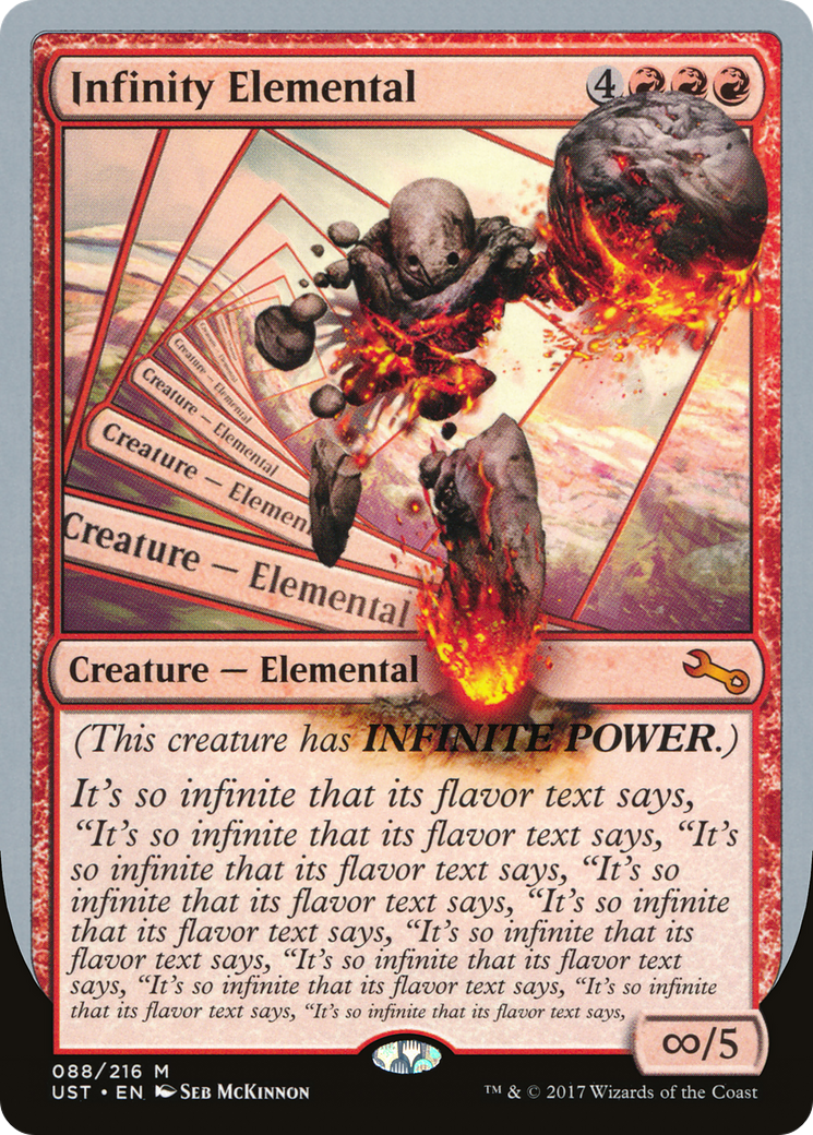 Infinity Elemental (UST-088) - Unstable Foil